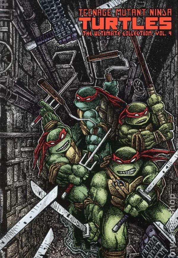 Cover for Teenage Mutant Ninja Turtles: The Ultimate Collection #4