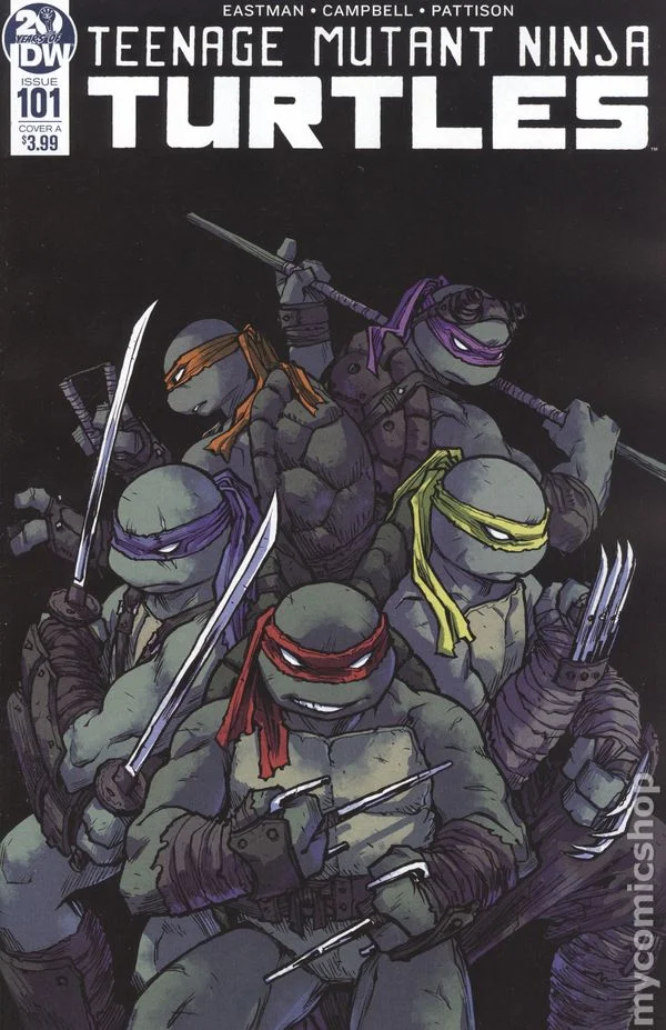 Cover for Teenage Mutant Ninja Turtles #101