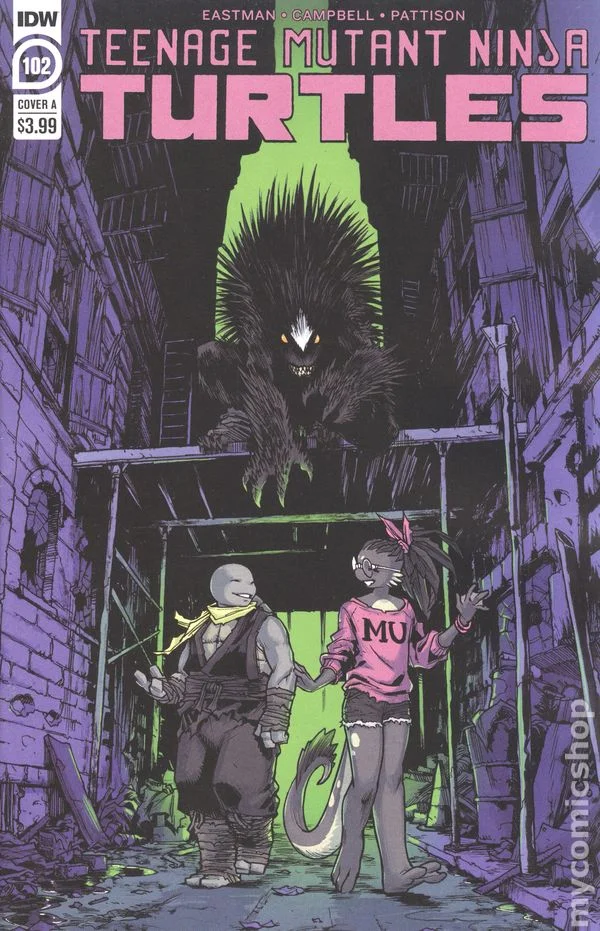 Cover for Teenage Mutant Ninja Turtles #102