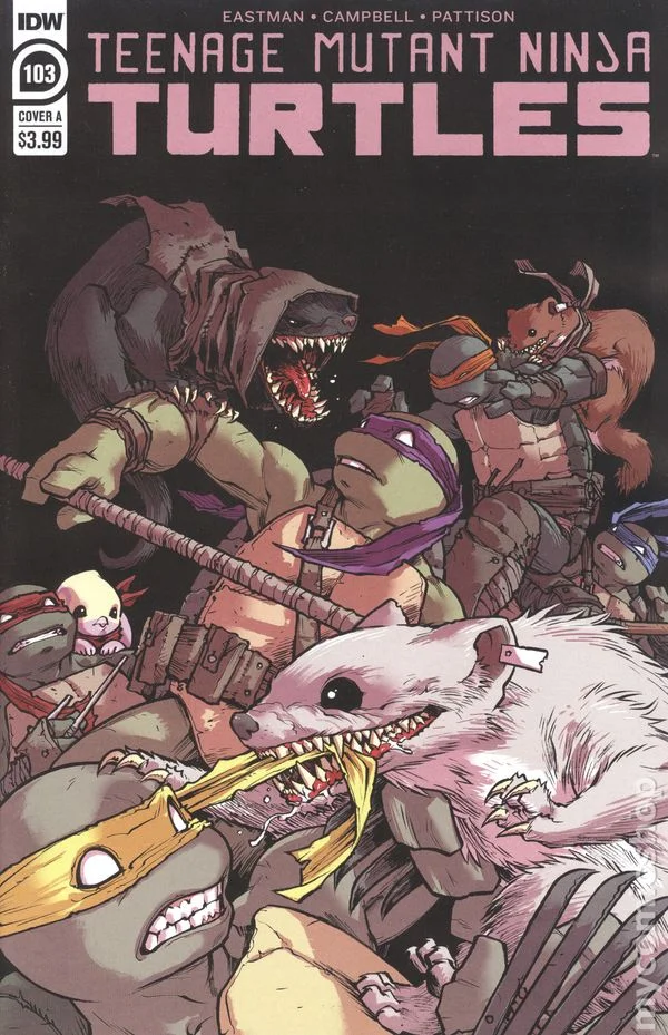 Cover for Teenage Mutant Ninja Turtles #103