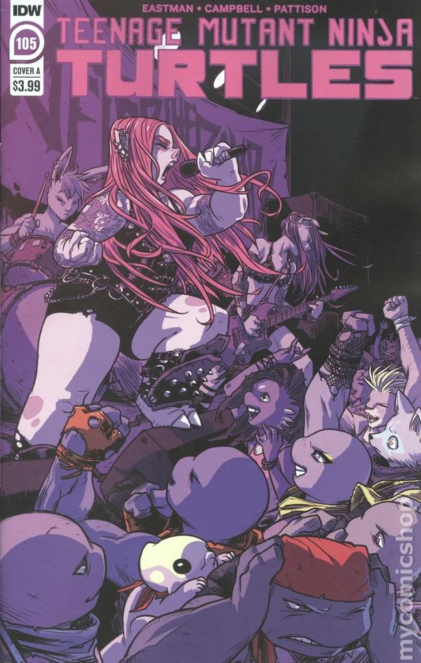 Cover for Teenage Mutant Ninja Turtles #105