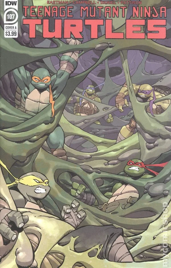 Cover for Teenage Mutant Ninja Turtles #107