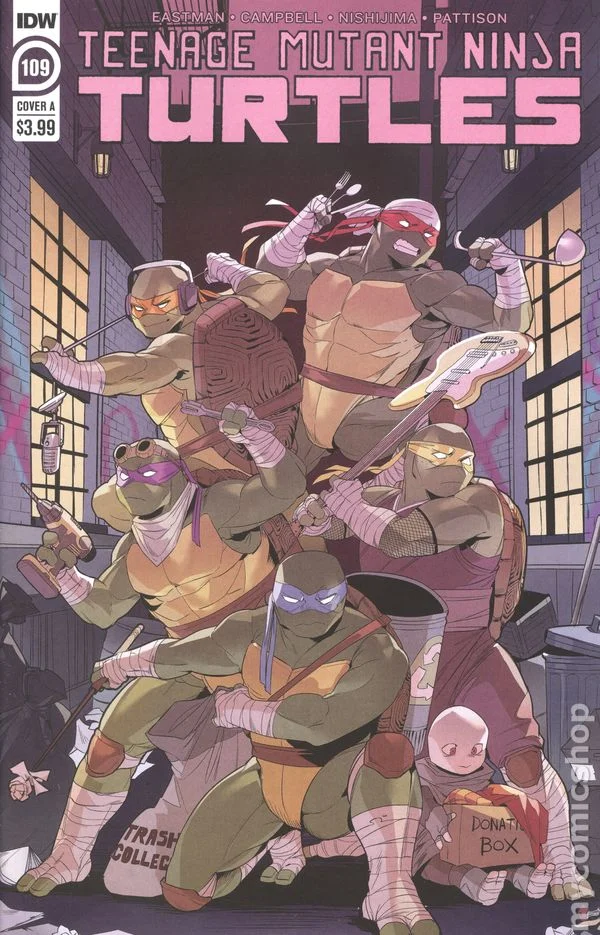 Cover for Teenage Mutant Ninja Turtles #109