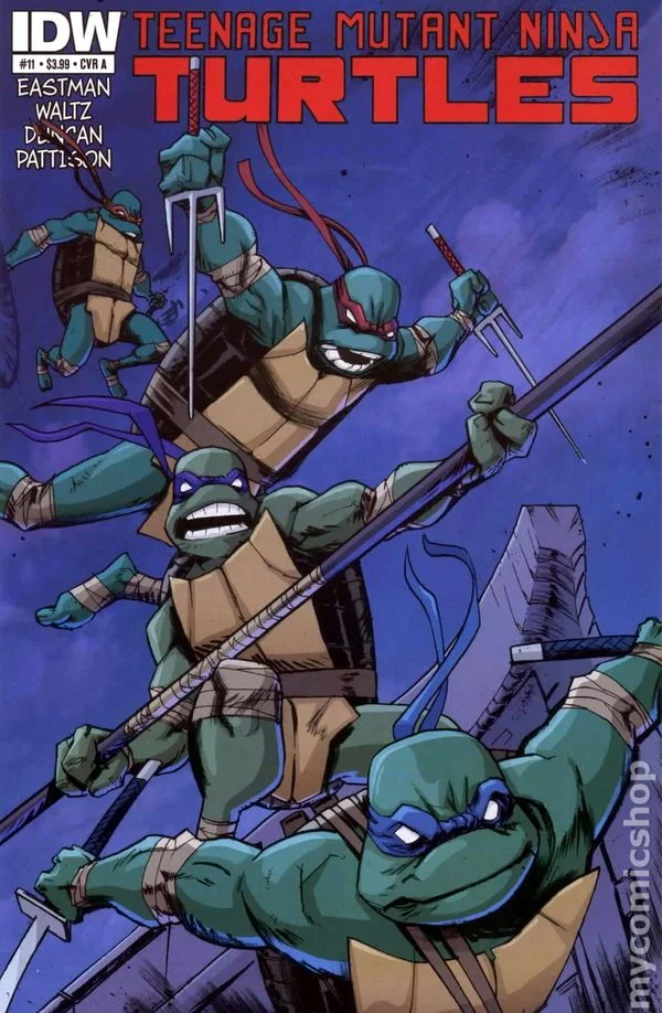 Cover for Teenage Mutant Ninja Turtles #11