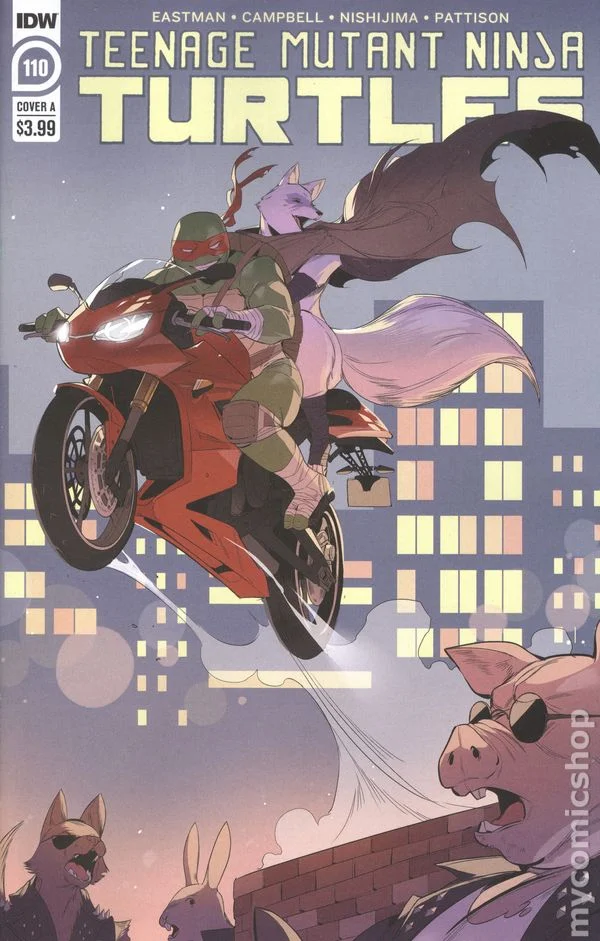 Cover for Teenage Mutant Ninja Turtles #110