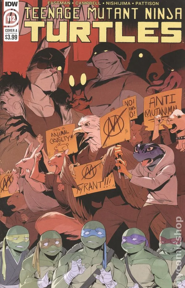 Cover for Teenage Mutant Ninja Turtles #112