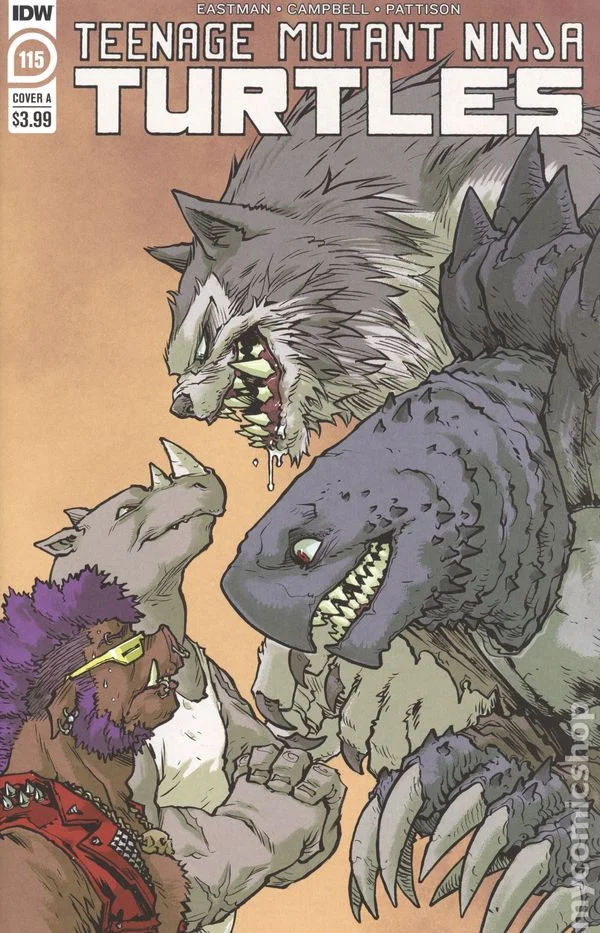 Cover for Teenage Mutant Ninja Turtles #115