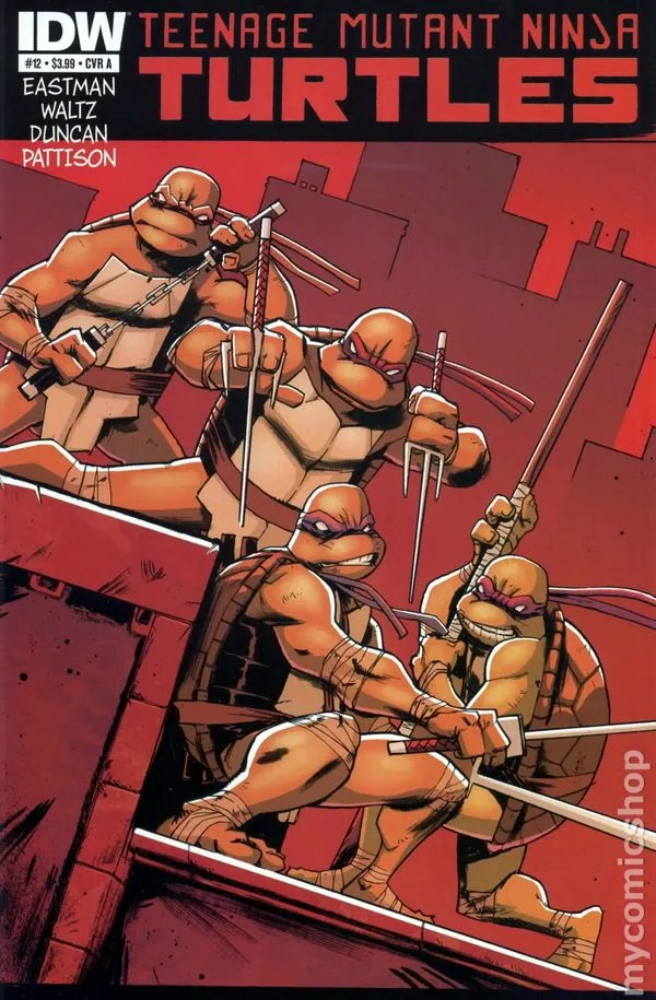 Cover for Teenage Mutant Ninja Turtles #12
