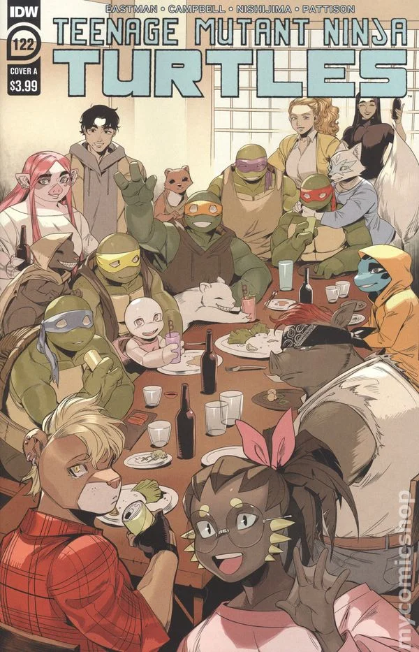 Cover for Teenage Mutant Ninja Turtles #122