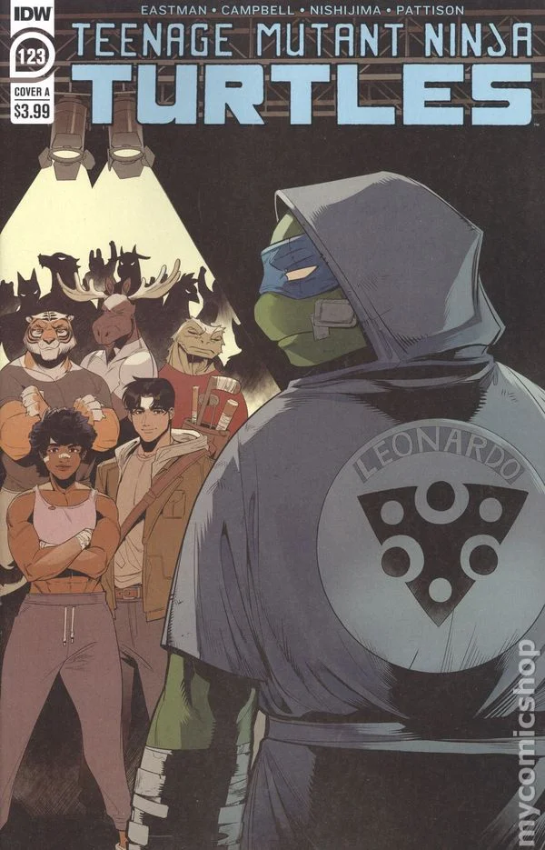 Cover for Teenage Mutant Ninja Turtles #123