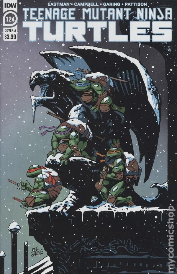 Cover for Teenage Mutant Ninja Turtles #124