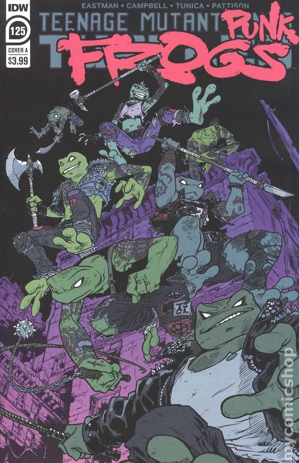 Cover for Teenage Mutant Ninja Turtles #125