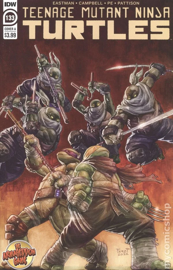Cover for Teenage Mutant Ninja Turtles #133