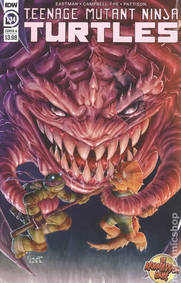 Cover for Teenage Mutant Ninja Turtles #134