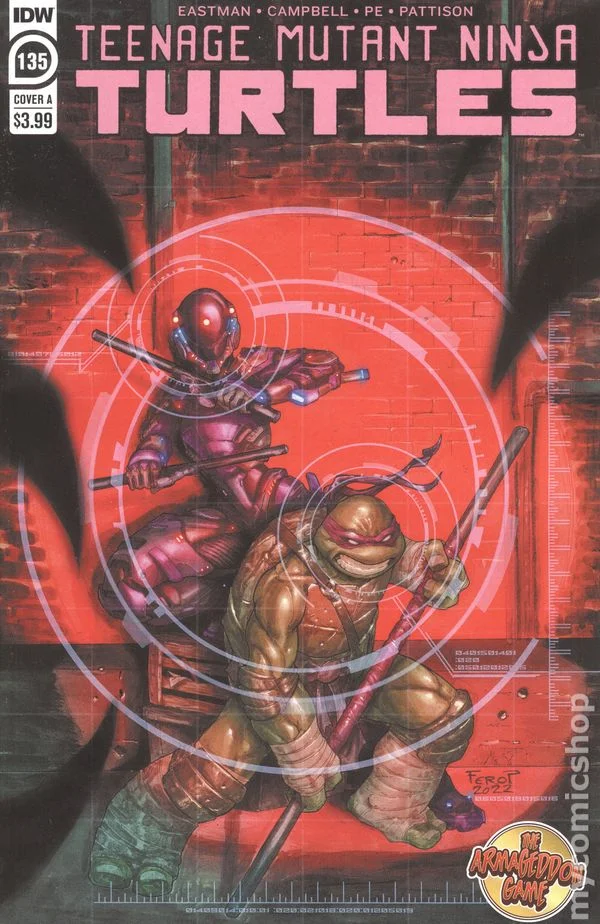 Cover for Teenage Mutant Ninja Turtles #135