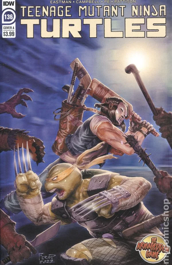Cover for Teenage Mutant Ninja Turtles #136