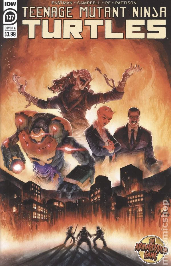 Cover for Teenage Mutant Ninja Turtles #137