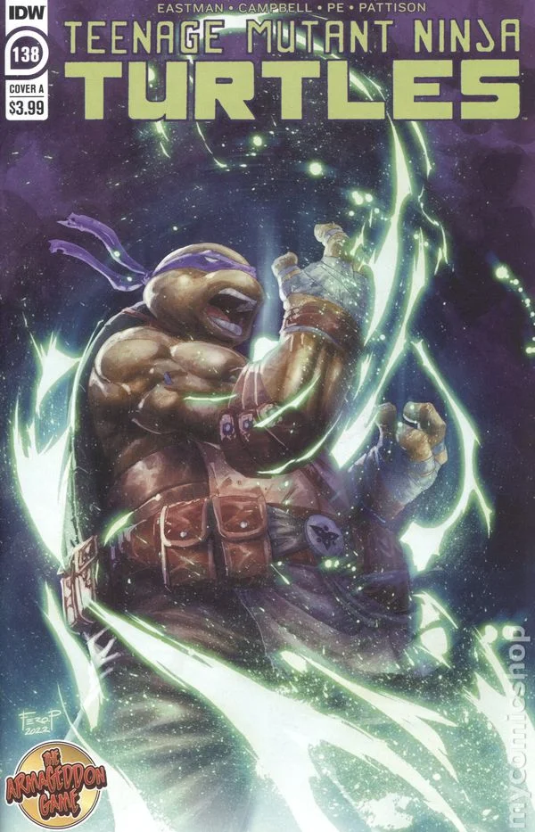 Cover for Teenage Mutant Ninja Turtles #138