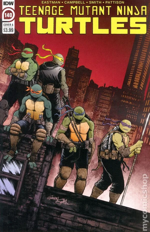 Cover for Teenage Mutant Ninja Turtles #140