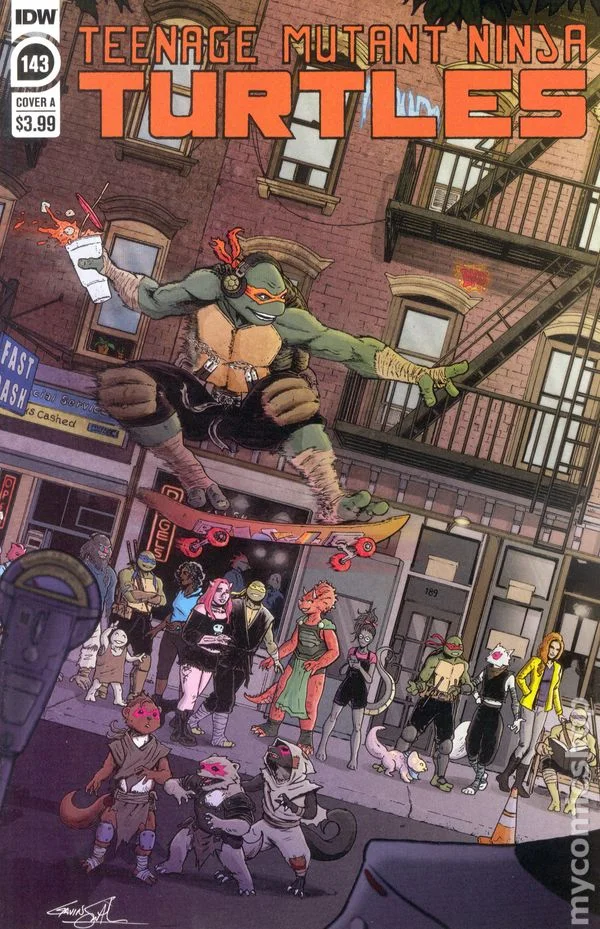 Cover for Teenage Mutant Ninja Turtles #143