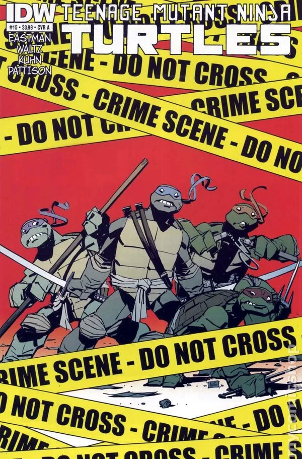 Cover for Teenage Mutant Ninja Turtles #15