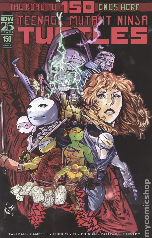 Cover for Teenage Mutant Ninja Turtles #150