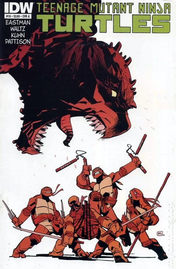Cover for Teenage Mutant Ninja Turtles #16