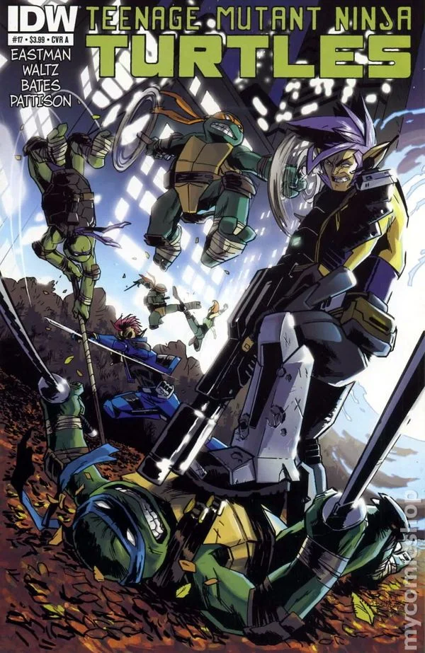 Cover for Teenage Mutant Ninja Turtles #17