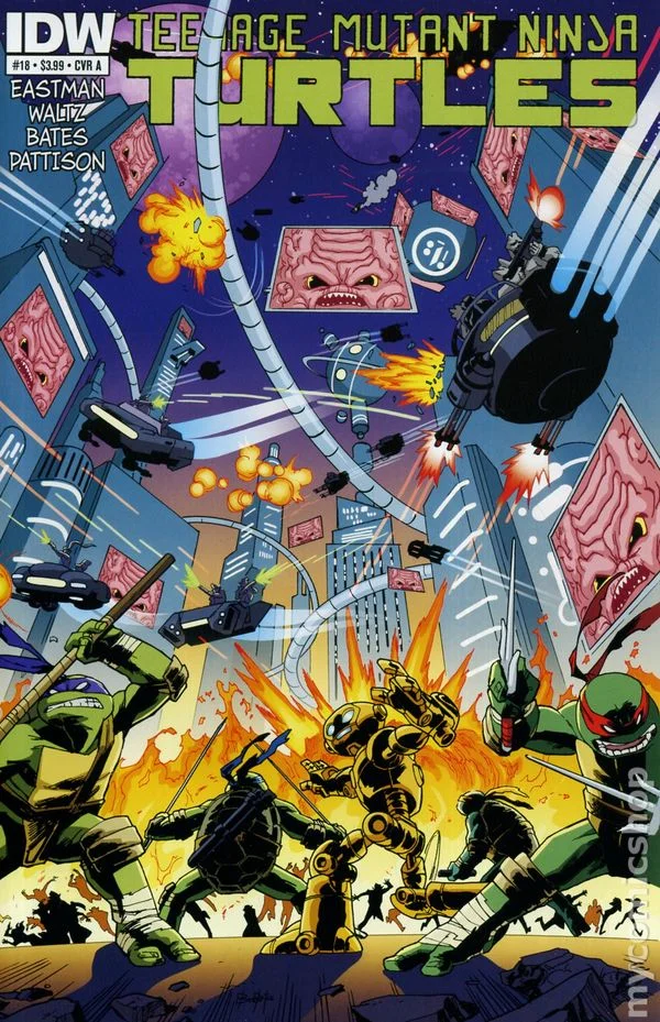 Cover for Teenage Mutant Ninja Turtles #18