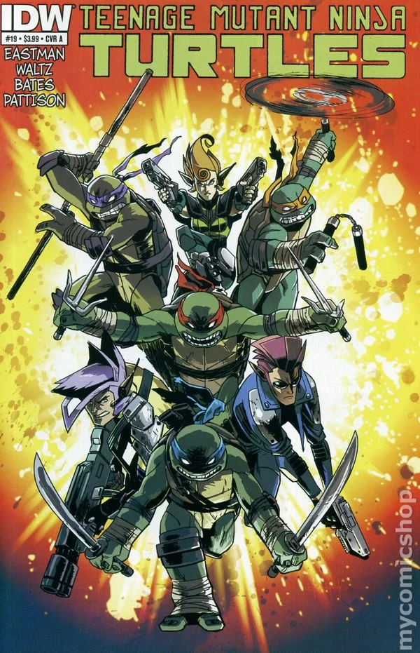 Cover for Teenage Mutant Ninja Turtles #19