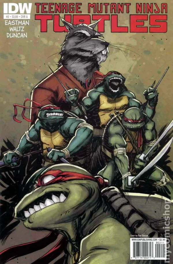 Cover for Teenage Mutant Ninja Turtles #2