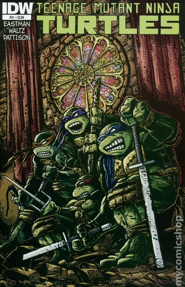 Cover for Teenage Mutant Ninja Turtles #21