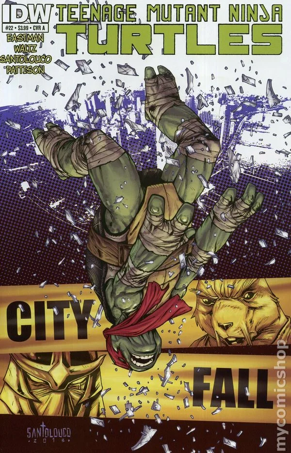 Cover for Teenage Mutant Ninja Turtles #22