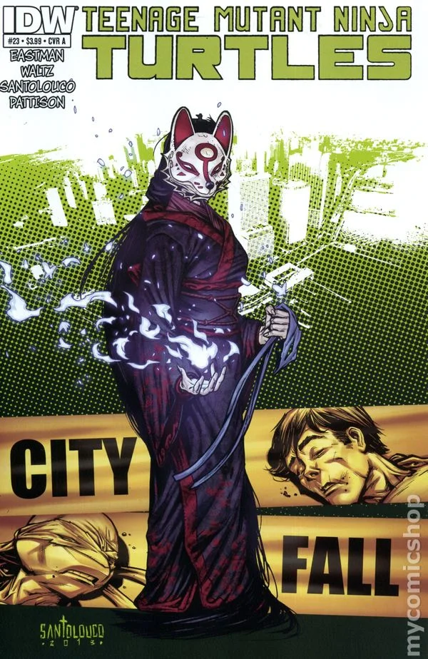 Cover for Teenage Mutant Ninja Turtles #23