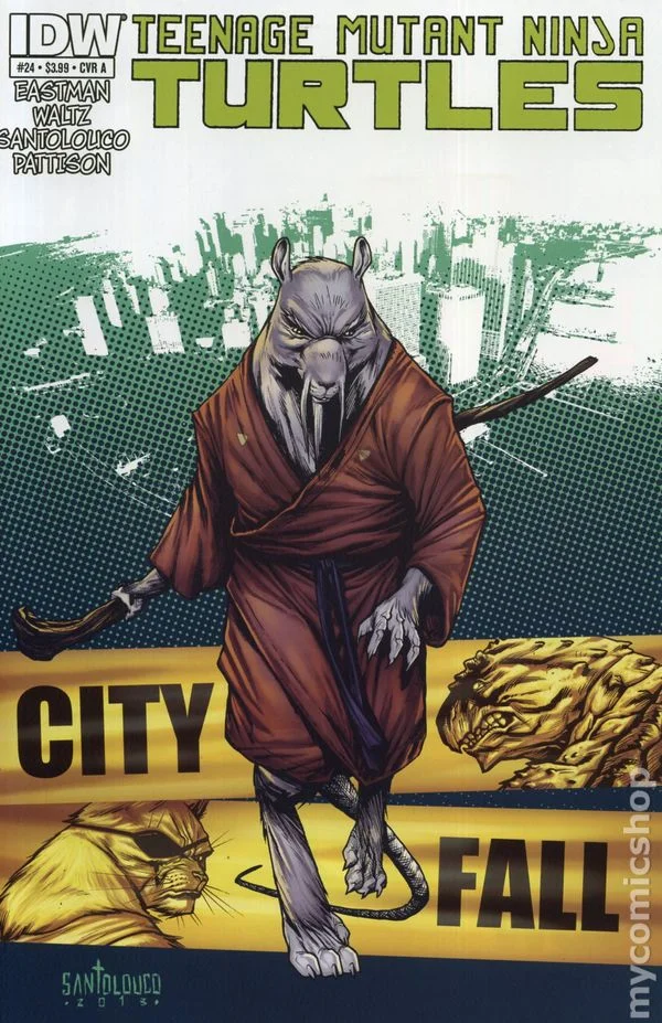 Cover for Teenage Mutant Ninja Turtles #24
