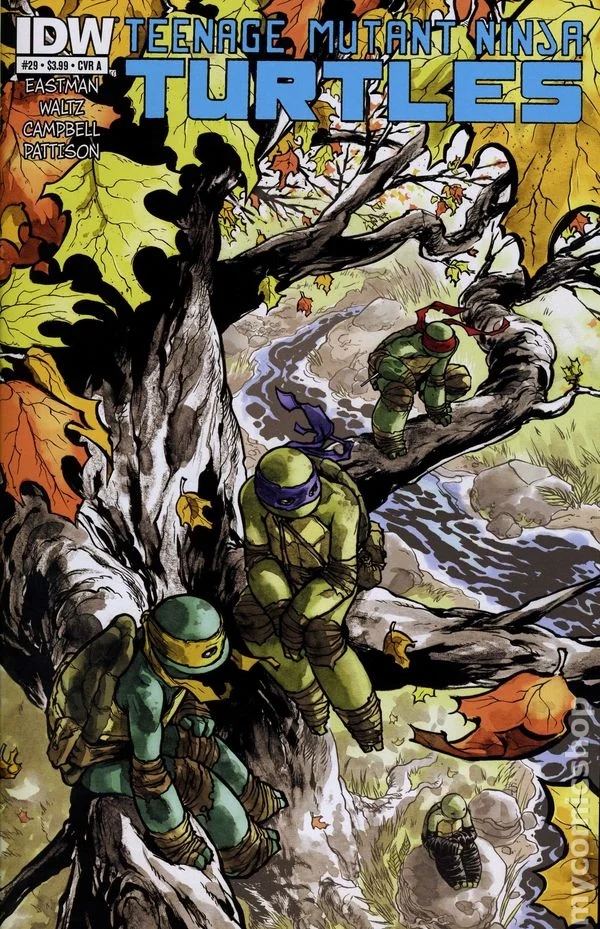 Cover for Teenage Mutant Ninja Turtles #29