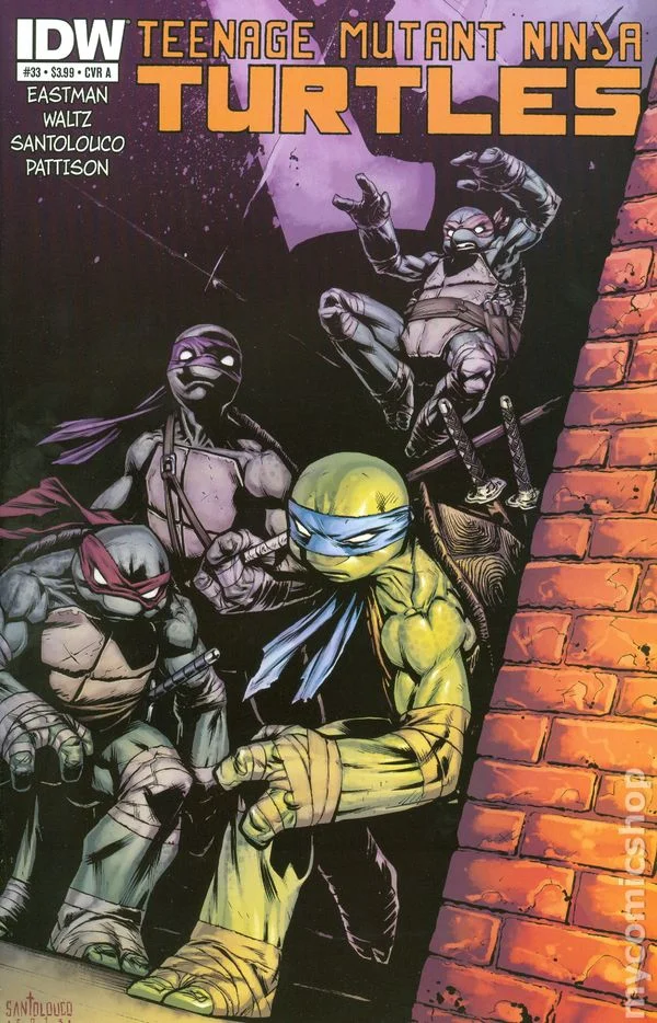 Cover for Teenage Mutant Ninja Turtles #33