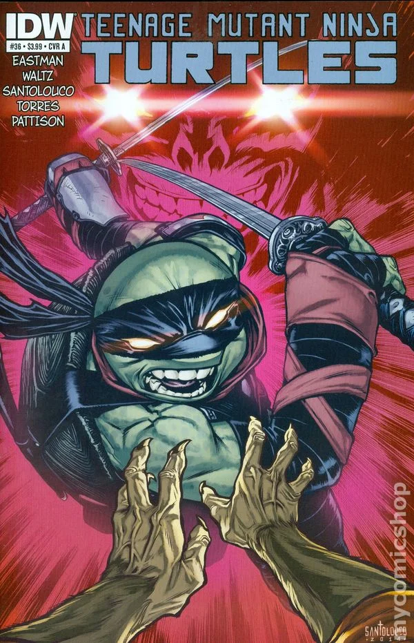 Cover for Teenage Mutant Ninja Turtles #36