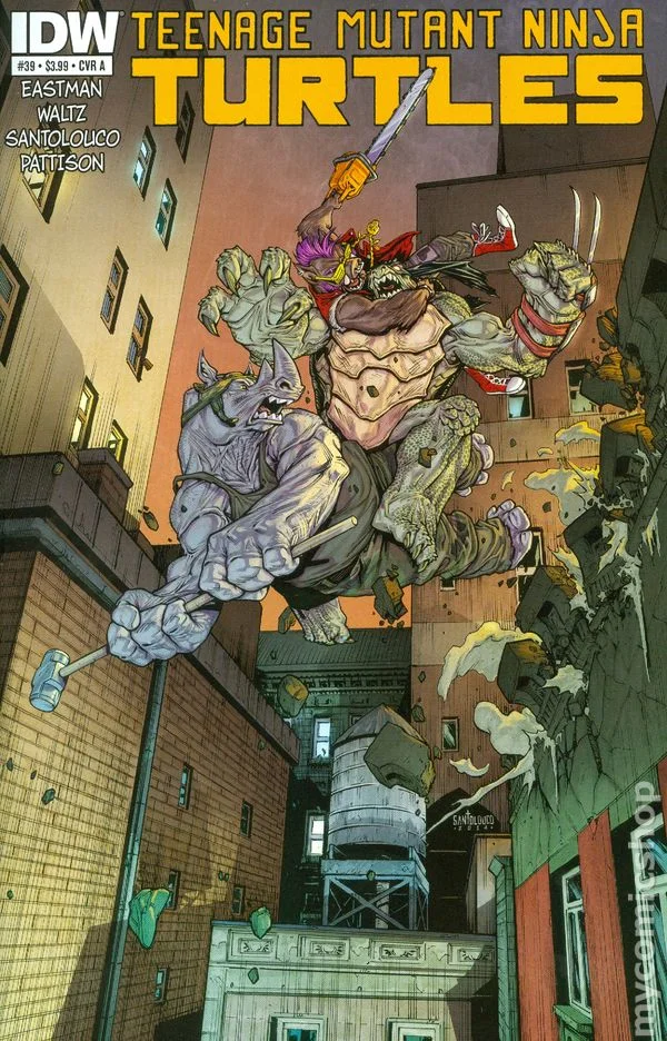 Cover for Teenage Mutant Ninja Turtles #39