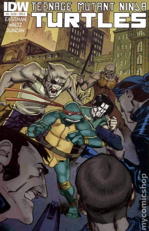 Cover for Teenage Mutant Ninja Turtles #4