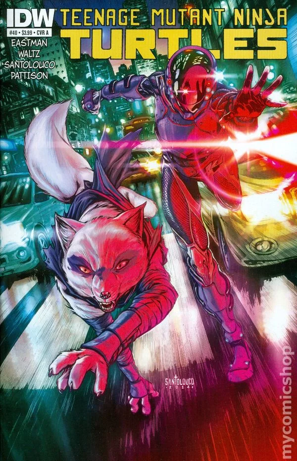 Cover for Teenage Mutant Ninja Turtles #40