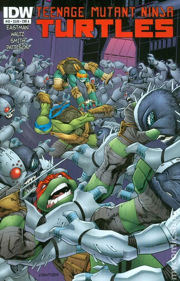 Cover for Teenage Mutant Ninja Turtles #43
