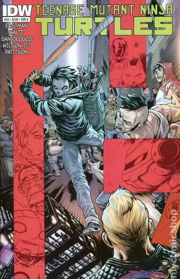 Cover for Teenage Mutant Ninja Turtles #45