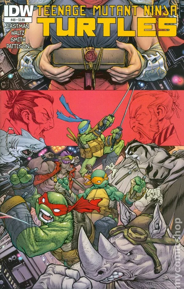 Cover for Teenage Mutant Ninja Turtles #49