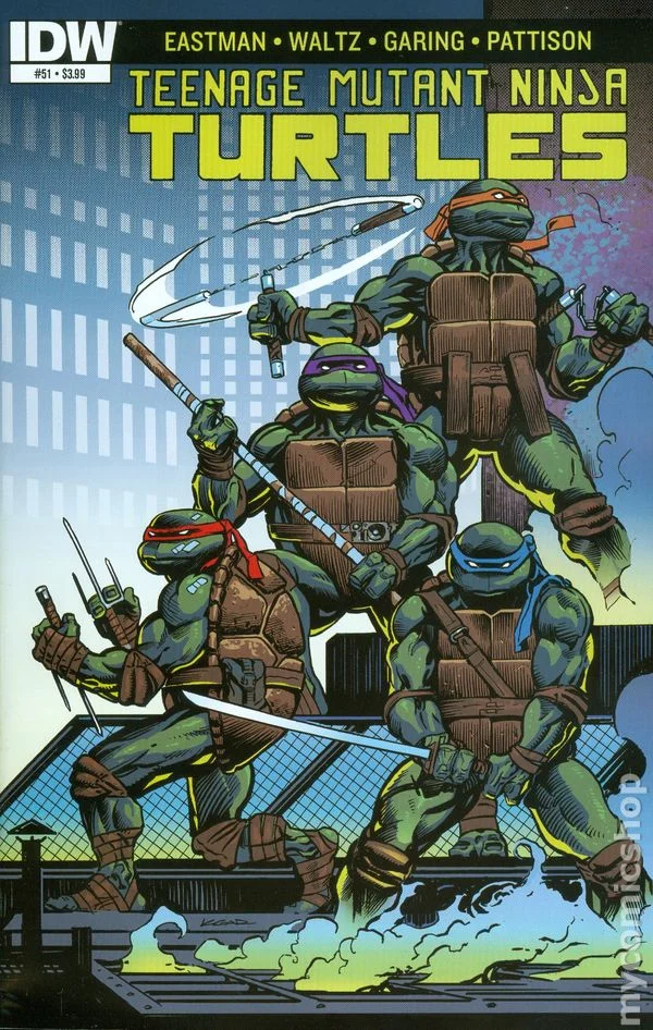 Cover for Teenage Mutant Ninja Turtles #51