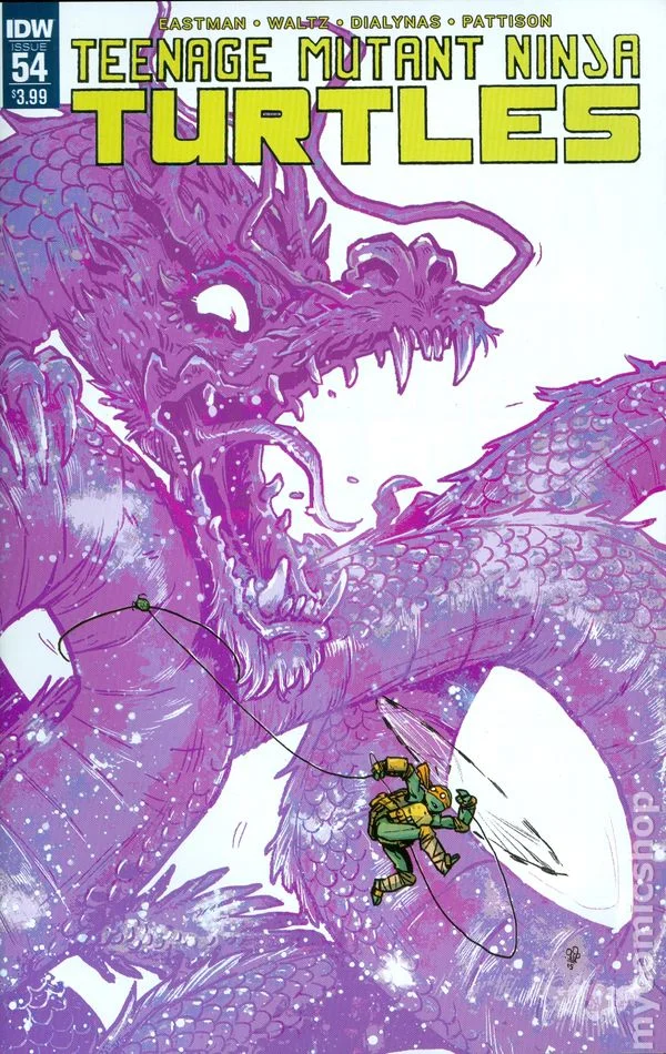 Cover for Teenage Mutant Ninja Turtles #54