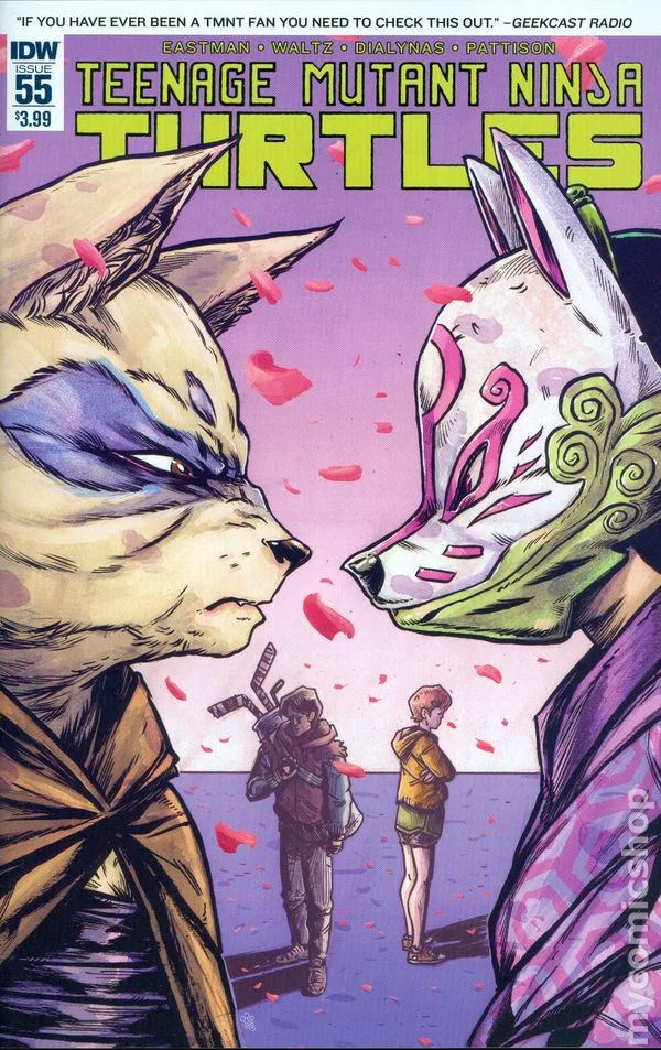 Cover for Teenage Mutant Ninja Turtles #55