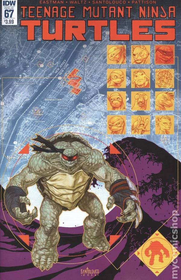 Cover for Teenage Mutant Ninja Turtles #67