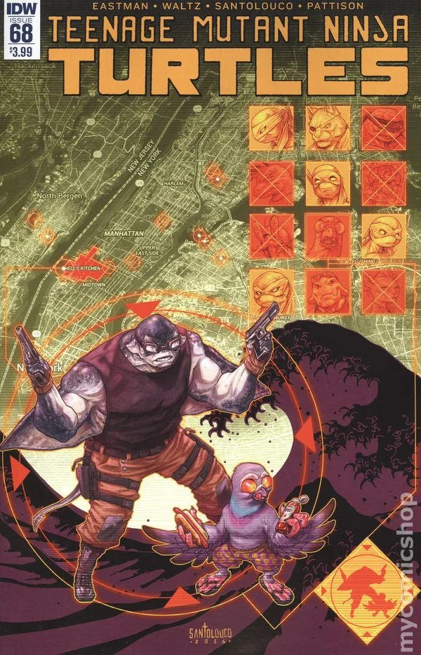 Cover for Teenage Mutant Ninja Turtles #68