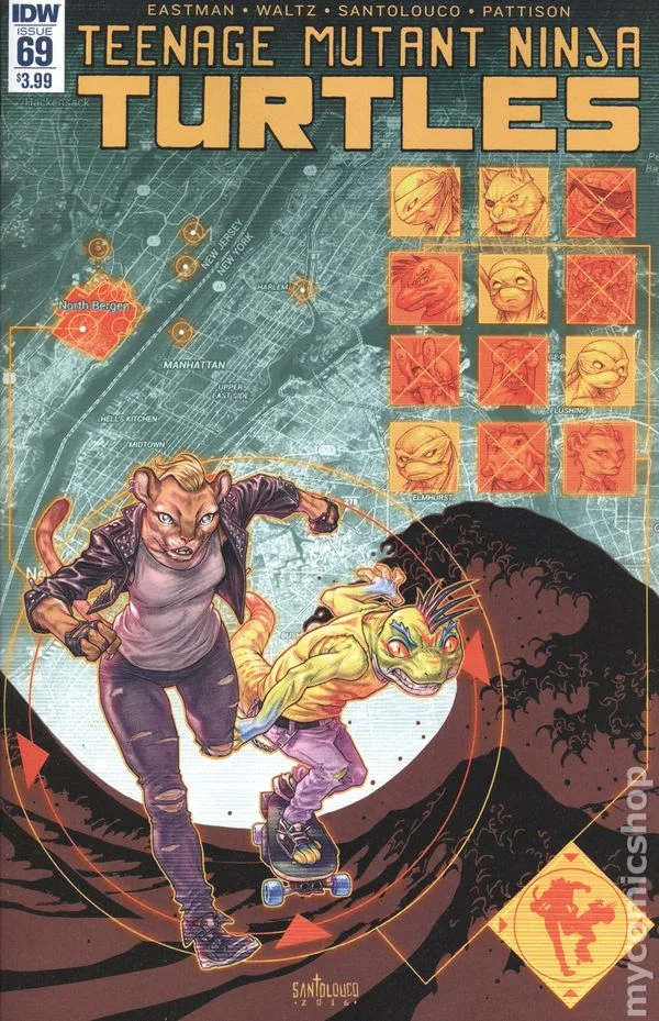 Cover for Teenage Mutant Ninja Turtles #69